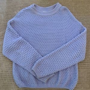 Thick and cozy for fall or spring. Gently used